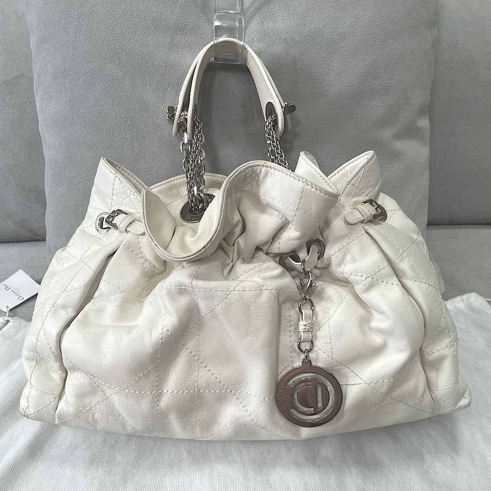 Christian Dior LE 30 Cannage Lambskin Tote